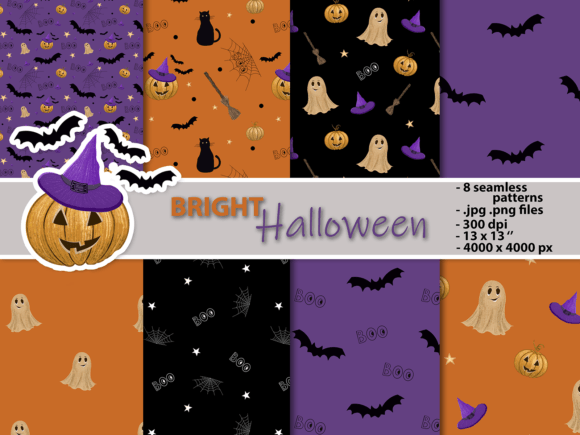 Bright Halloween Set