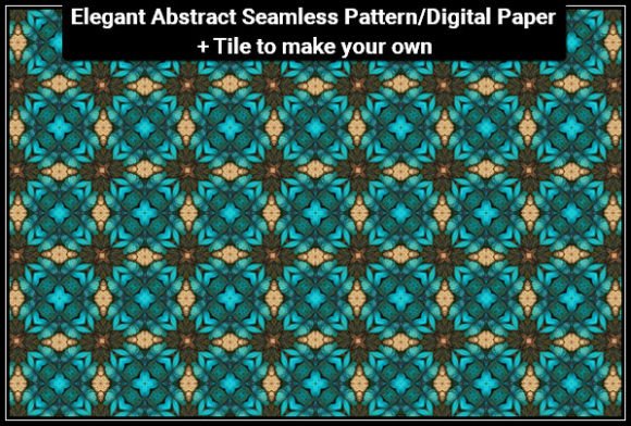 Elegant Seamless Pattern Tile 008