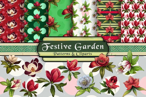 Festive Christmas Garden Creative Set