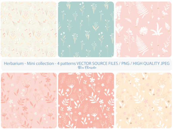 Herbarium Seamless Pattern