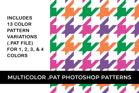 Houndstooth Photoshop Pattern: Precision, Versatility, and Creative Control in One .pat File