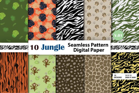 Jungle Digital Paper Seamless Pattern: A Practical Guide for Creators
