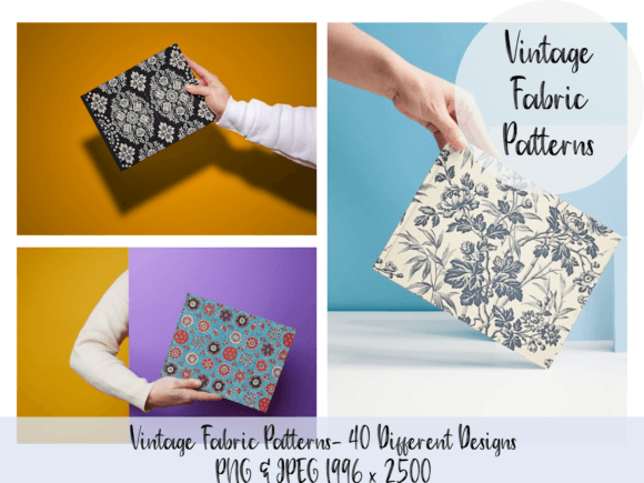 Rare Vintage Fabric Prints